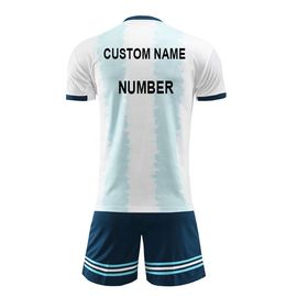 2019 Latest argentina new design wholesale top thai quality soccer jersey