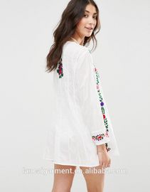 New Model Girl Dress 2018 Casual Embroidered Dress