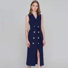 آستین بالون آستین V-neck shirt mini dress