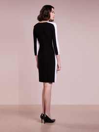 Fashion Women Business Dress With Long Sleeve