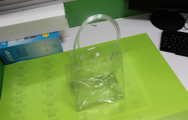 clear button close Biodegradable Plastic Bags , recycling shopping bag