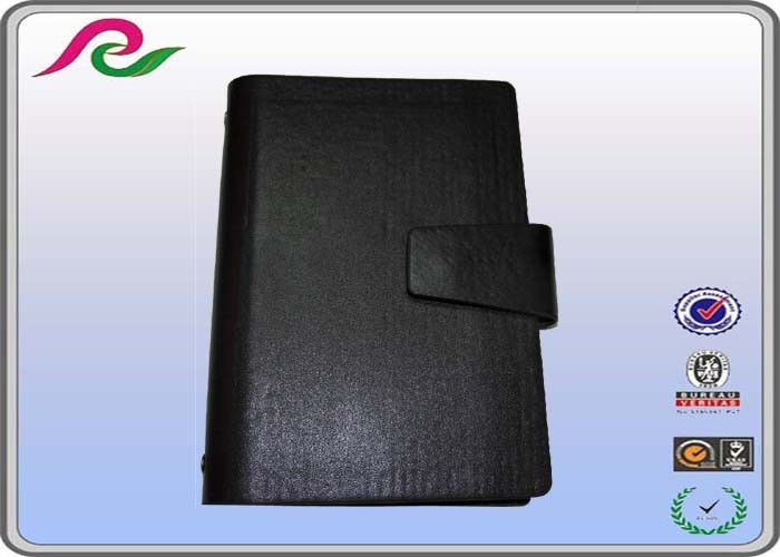 customized A5 magnet closure loose leaf notebook with calculator