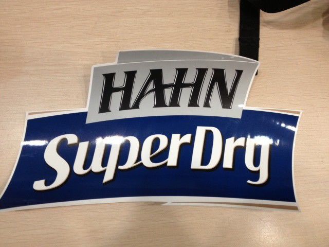 Gloss laminated  Vinyl Car Sticker / logo die cut bumper decal